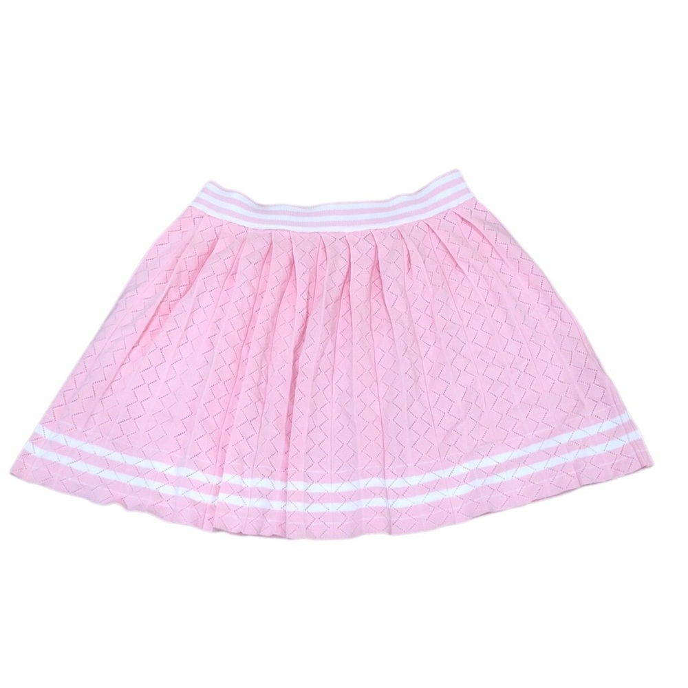 Lizette Collection Mini Skirt Size XL Pastel Pink